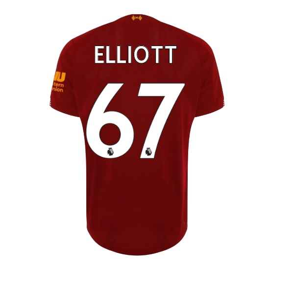 Liverpool home Jersey 19/20  67#Elliott
